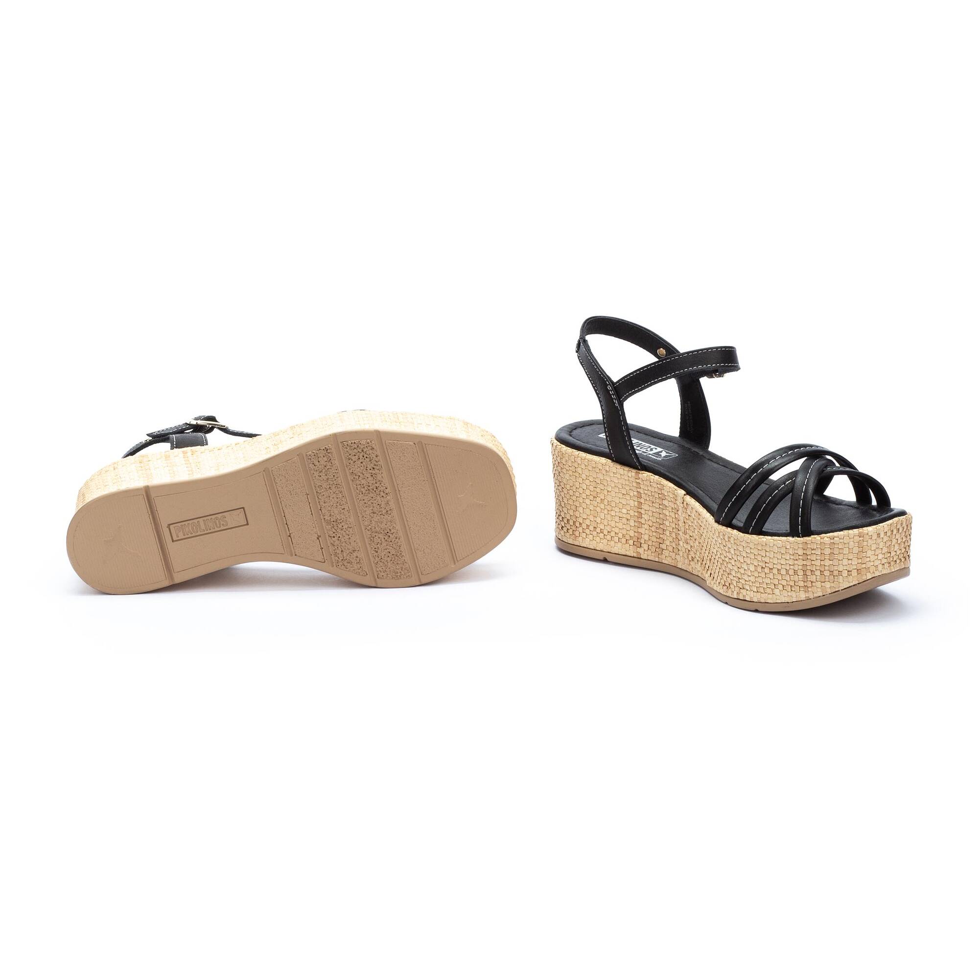 Zapato de mujer en piel rebajados CARESI W5X 1999 OUTLET PIKOLINOS