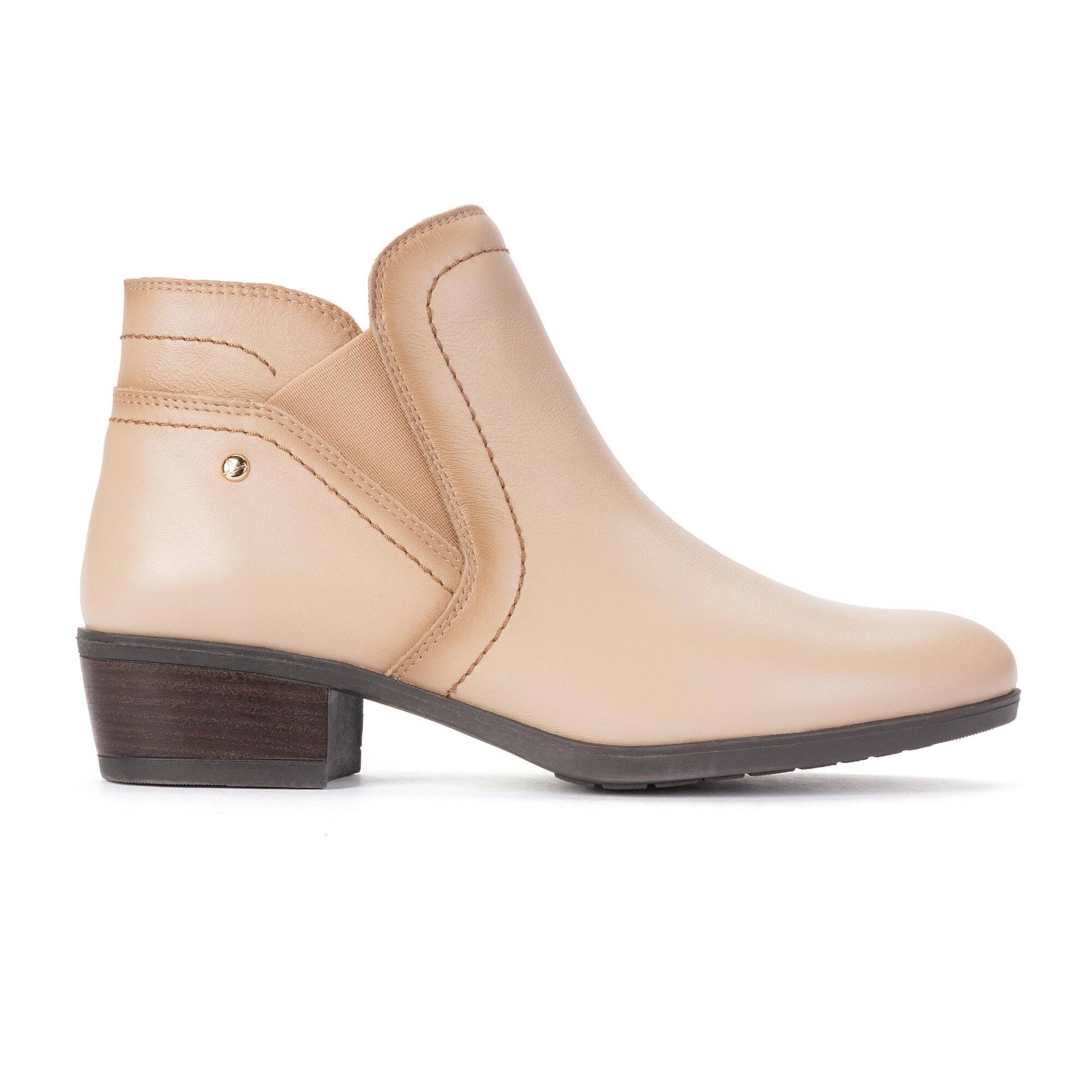 Women's heeled ankle boots with zipper DAROCA W1U-872620236