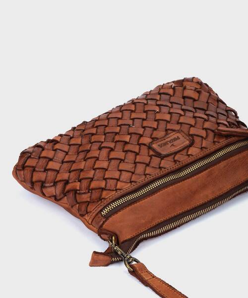 Women's crossbody bags | FAURA WHA-181 | COGNAC | Pikolinos
