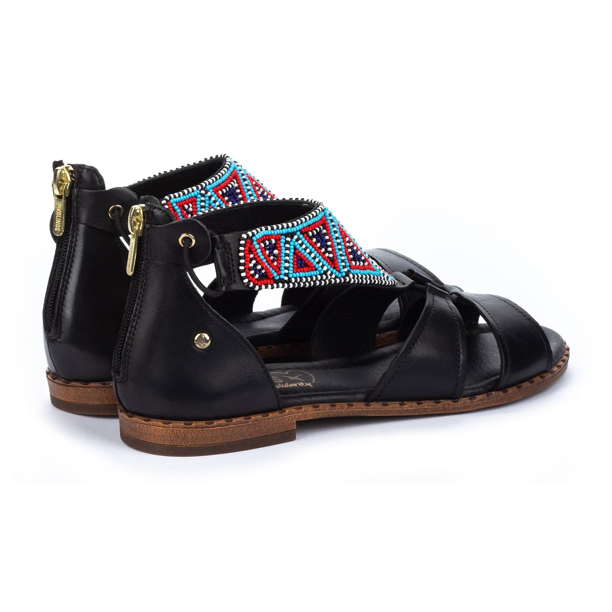 Sandalias Planas | ALGAR W0X-MA0646, BLACK, large image number 30 | null