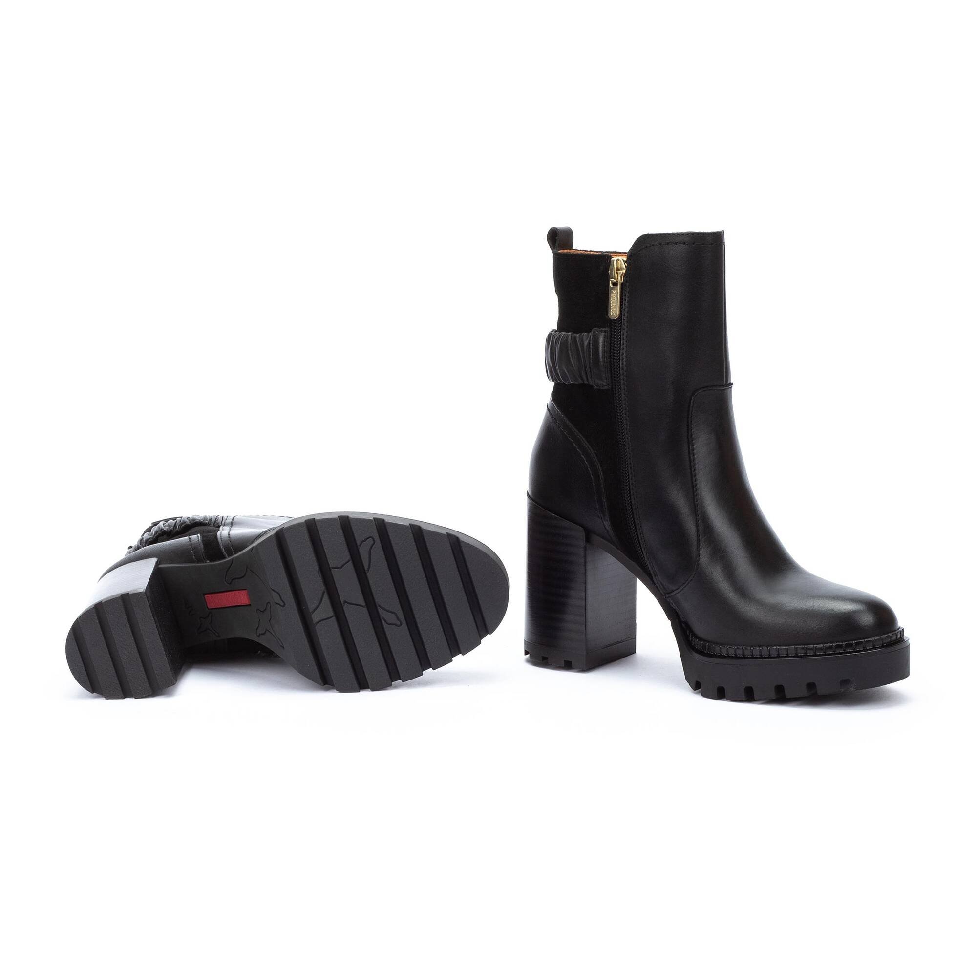 Botines de tac&oacute;n | CERVERA W1H-8579C1, BLACK, large image number 70-W1H-8579C1_000_Pikolinos_CERVERA_BLACK_full.jpg | null