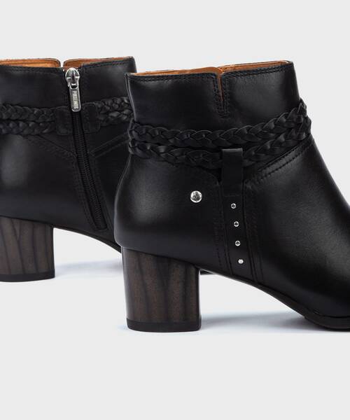 Ankle boots | CALAFAT W1Z-8521 | BLACK | Pikolinos