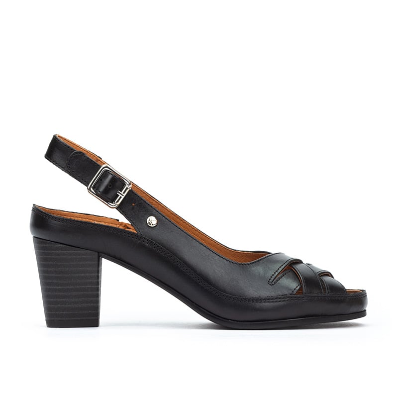 Pikolinos Sandalias tacón de piel ALMENARA W1E