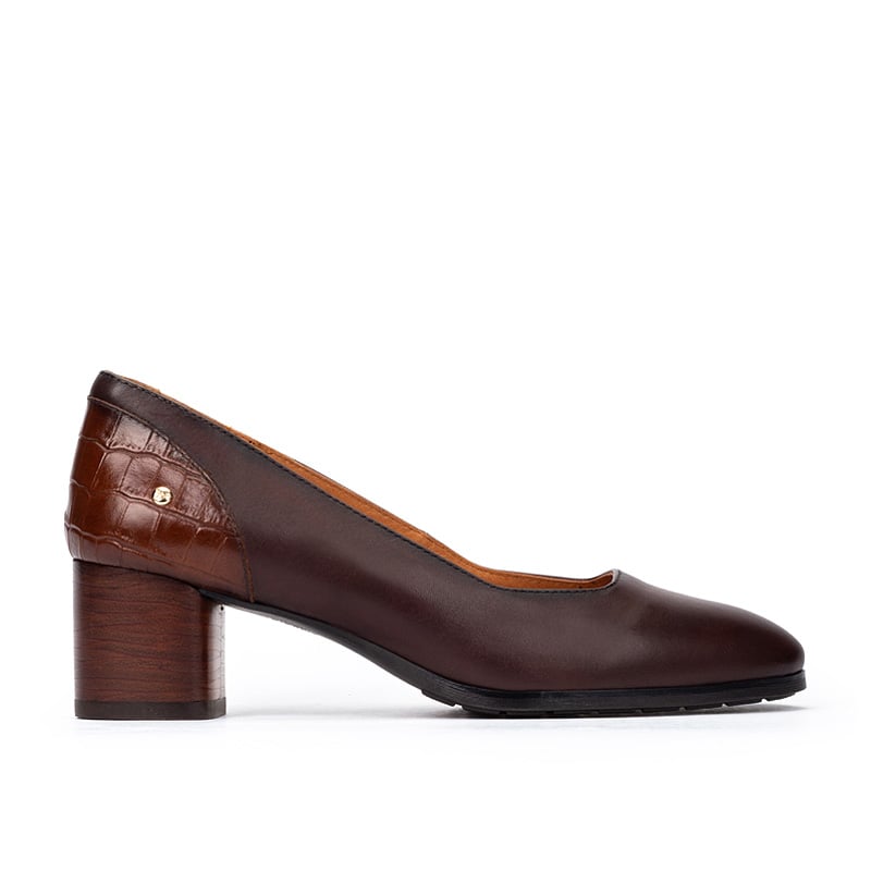 Pikolinos CALAFAT W1Z Women's leather Heels BLACK 4-5