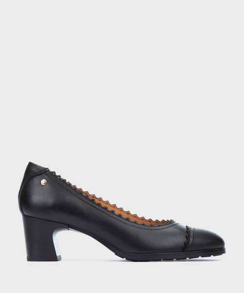 Heels | LUGO W8P-5883 | BLACK | Pikolinos