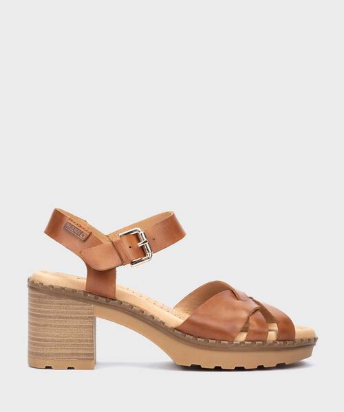 Sandalias tacón | CANARIAS W8W-1778ST | BRANDY | Pikolinos