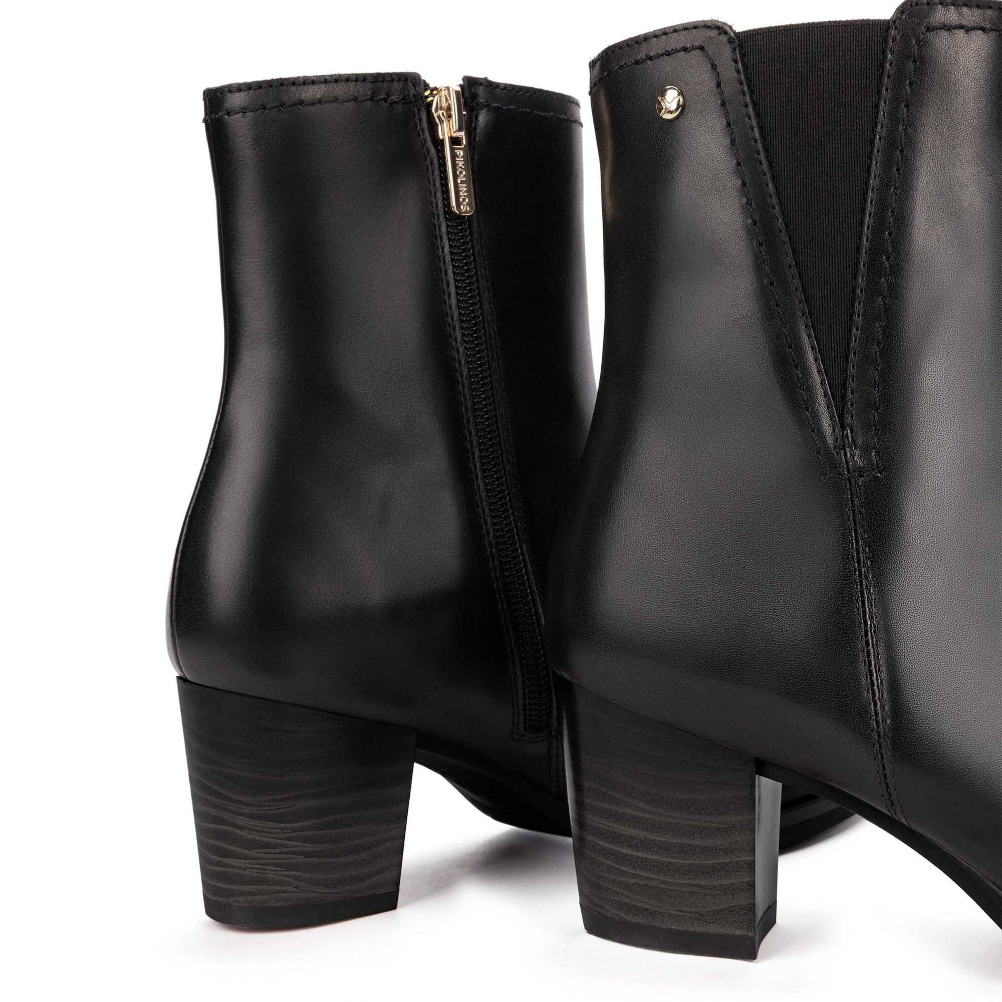 Heeled ankle boots | ZAMORA W0E-8628, BLACK, large image number 60-W0E-8628_000_Pikolinos_ZAMORA_BLACK_full.jpg | null