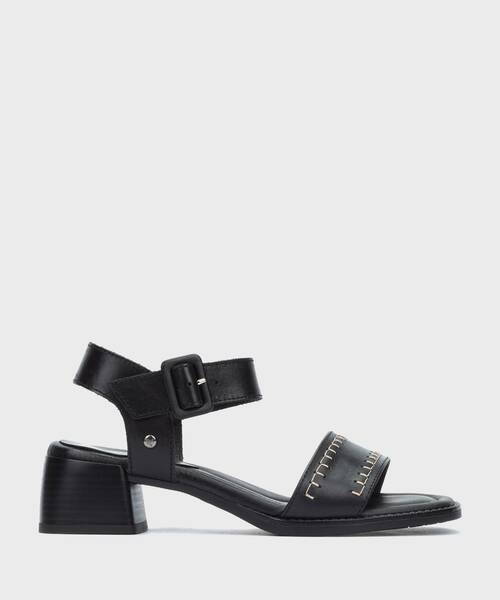 Heeled Sandals | OLIVA W2G-1568 | BLACK | Pikolinos