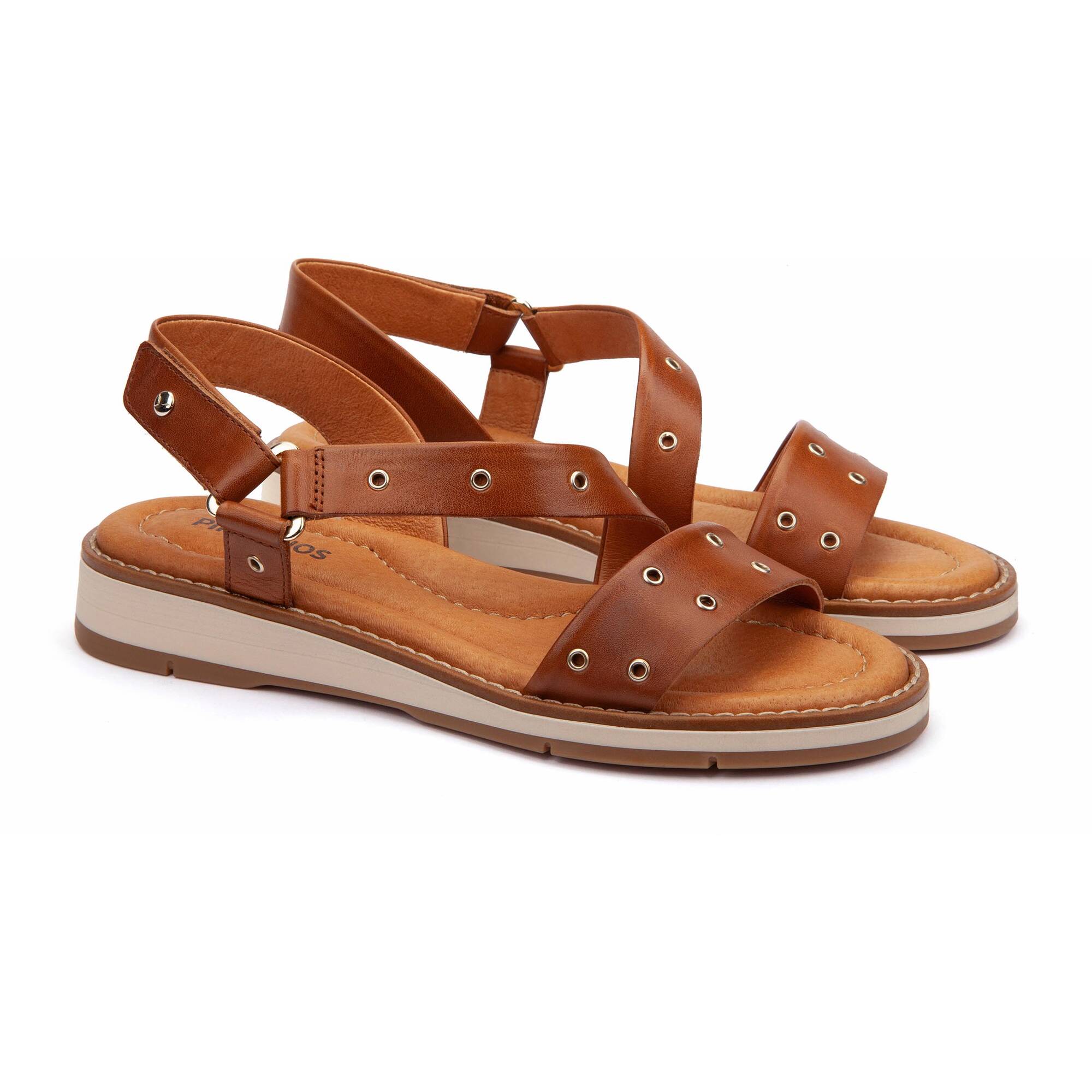 Sandalias planas | ROQUETAS W9B-0786, BRANDY, large image number 20-W9B-0786_250_Pikolinos_ROQUETAS_BRANDY_full.jpg | null