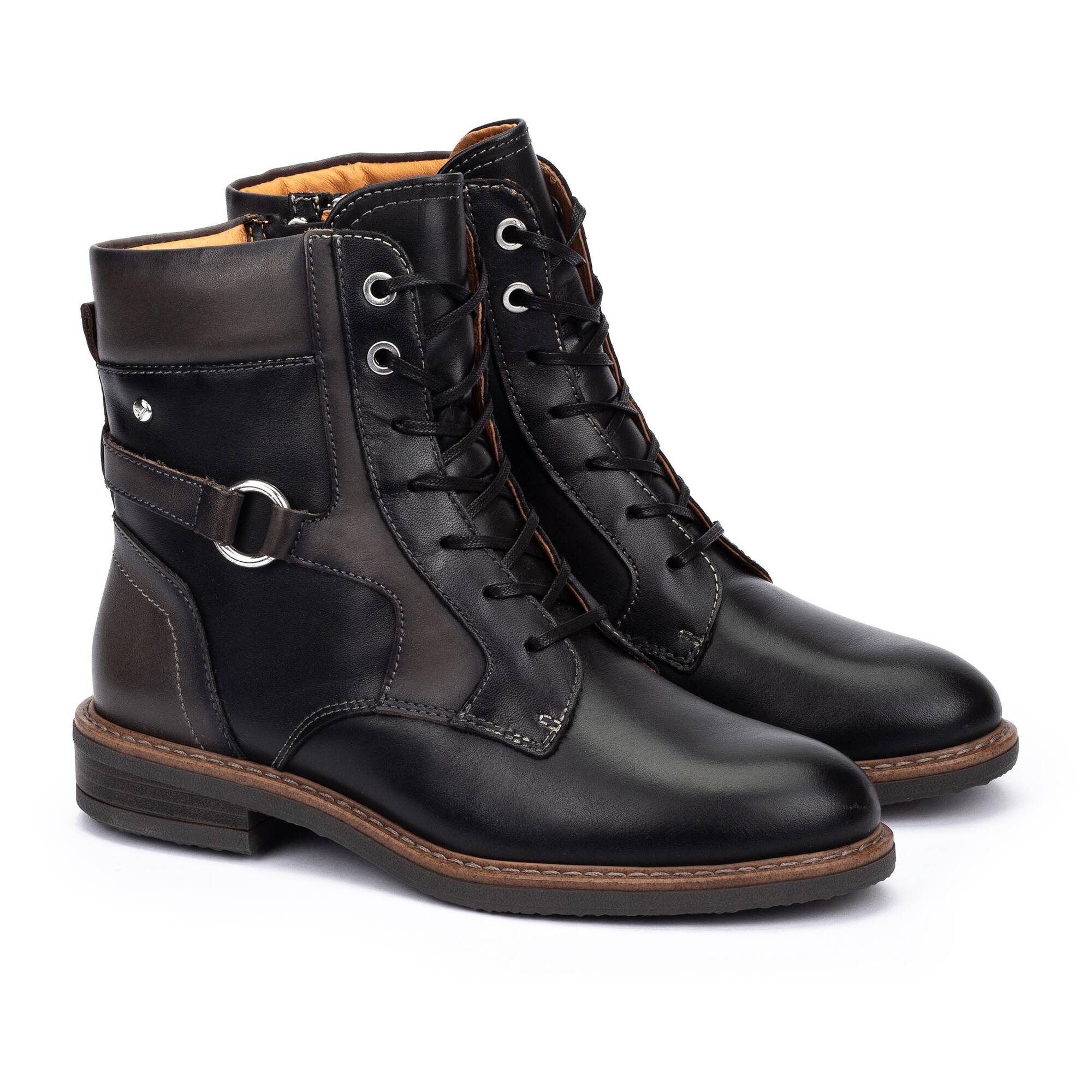 Flat ankle boots | ALDAYA W8J-8718C1, BLACK, large image number 20-W8J-8718C1_000_Pikolinos_ALDAYA_BLACK_full.jpg | null