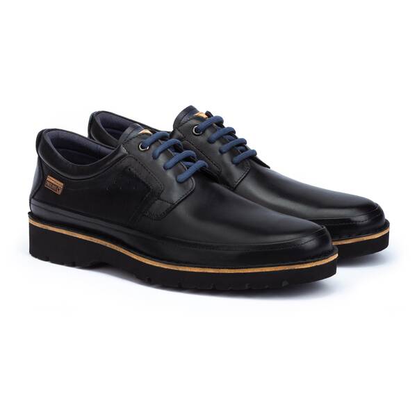 Lace-up shoes | YESTE M5S-4003, BLACK, large image number 20 | null