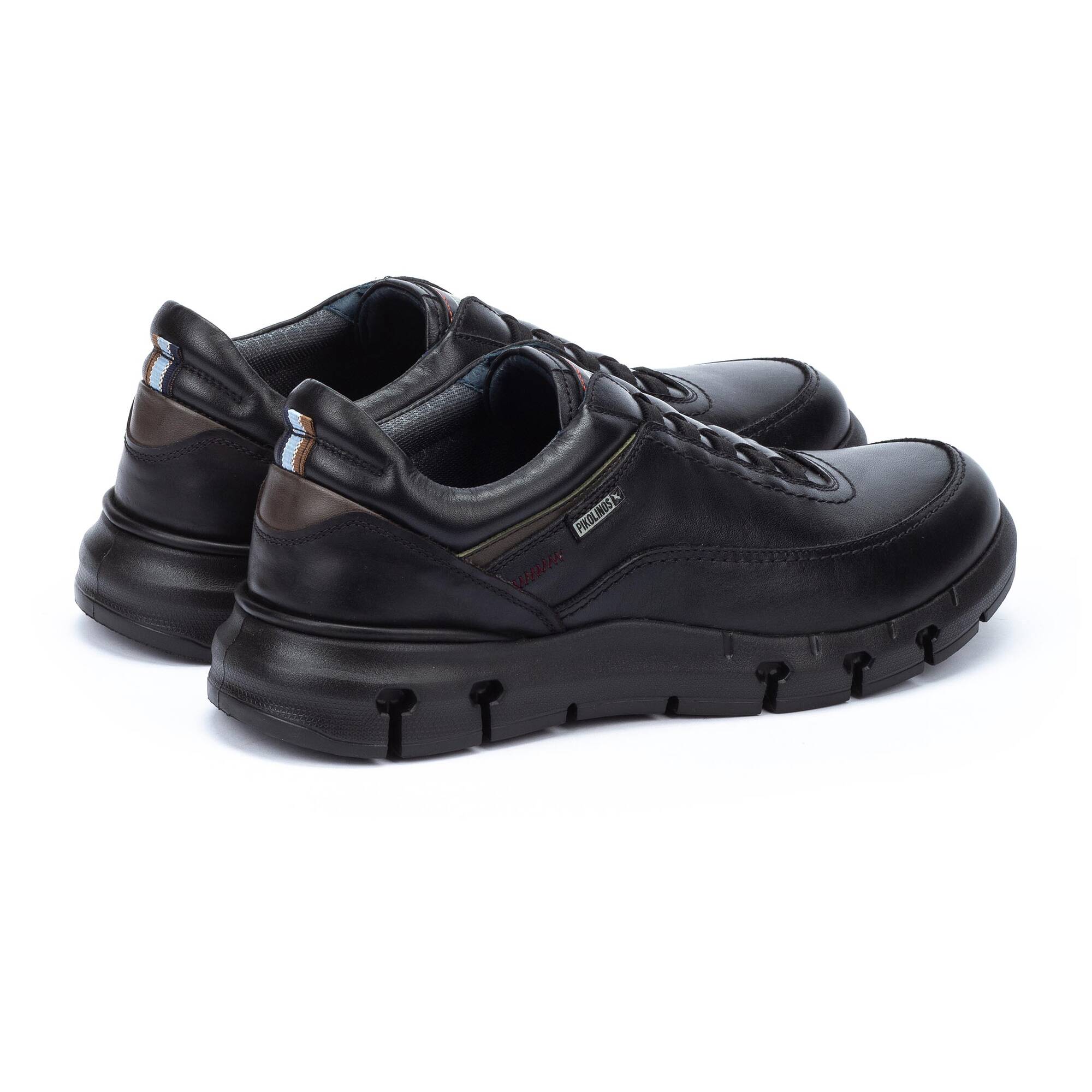 Moccasins | GABANES M2L-6009C1, BLACK, large image number 30-M2L-6009C1_000_Pikolinos_GABANES_BLACK_full.jpg | null