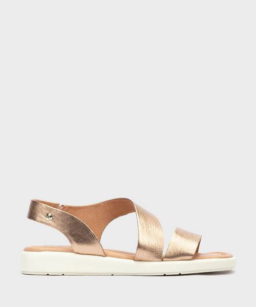 Sandalias planas | CALELLA W5E-0565CL | CHAMPAGNE | Pikolinos