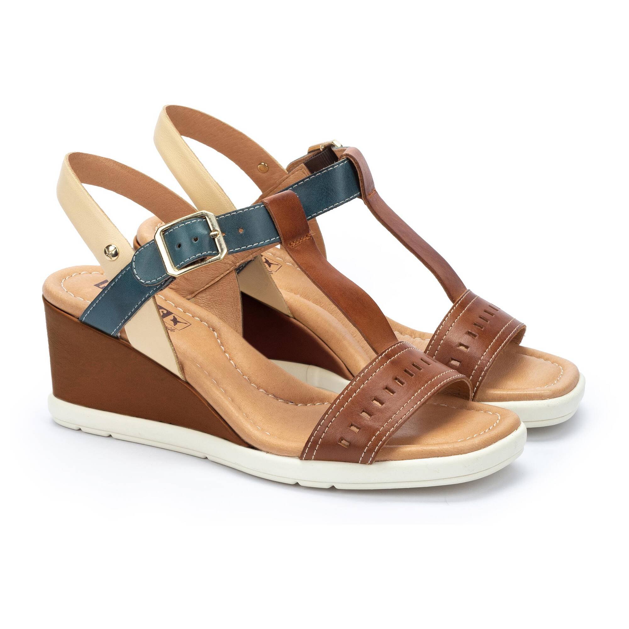 Wedges | TEULADA W2B-1979C1, BRANDY, large image number 20-W2B-1979C1_250_Pikolinos_TEULADA_BRANDY_full.jpg | null