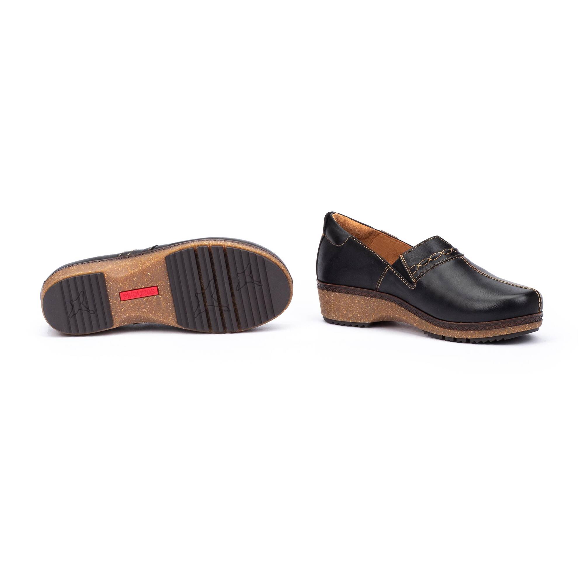 Flats | GRANADA W0W-3627, BLACK, large image number 70-W0W-3627_000_Pikolinos_GRANADA_BLACK_full.jpg | null