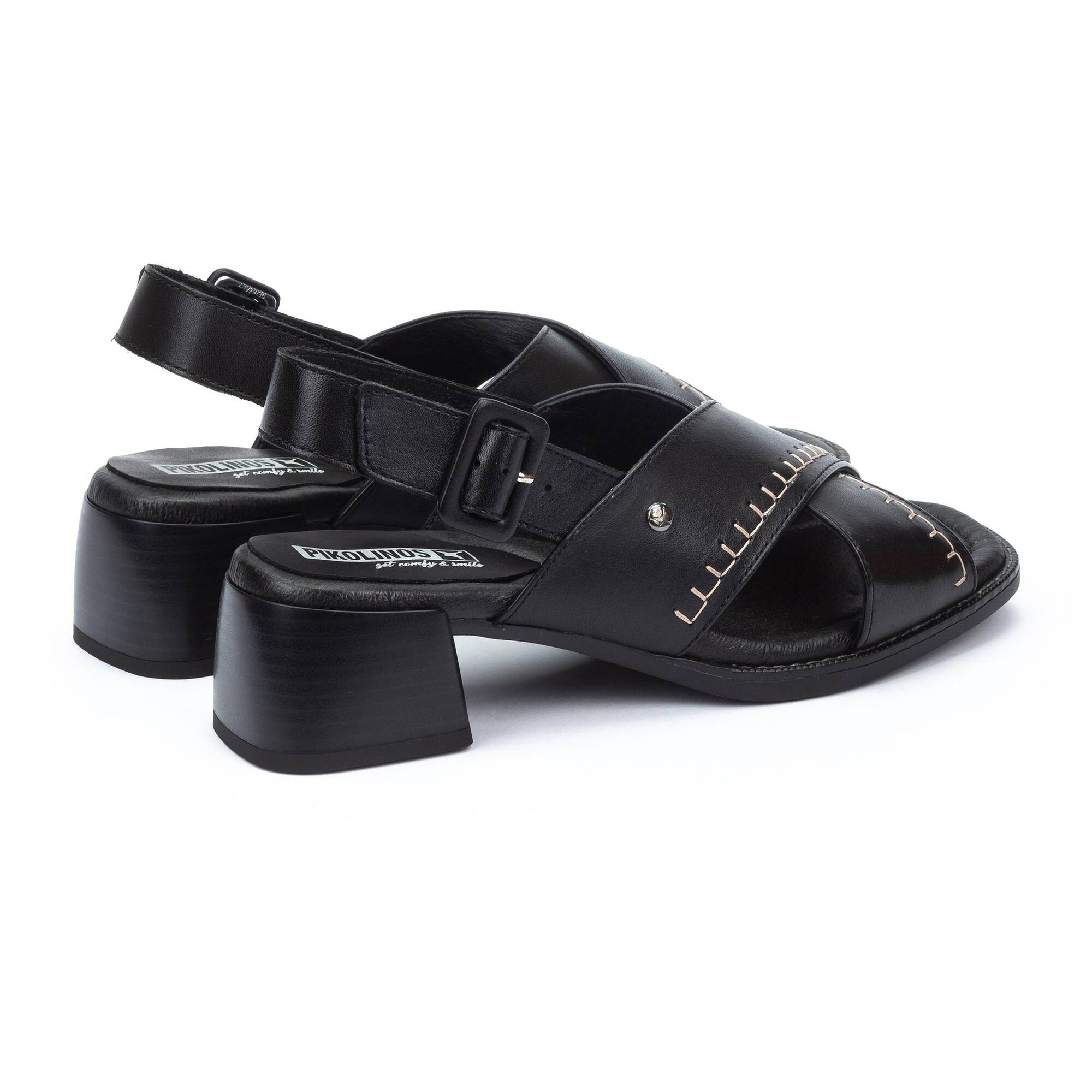 Sandalias tac&oacute;n | OLIVA W2G-1580, BLACK, large image number 30-W2G-1580_000_Pikolinos_OLIVA_BLACK_full.jpg | null