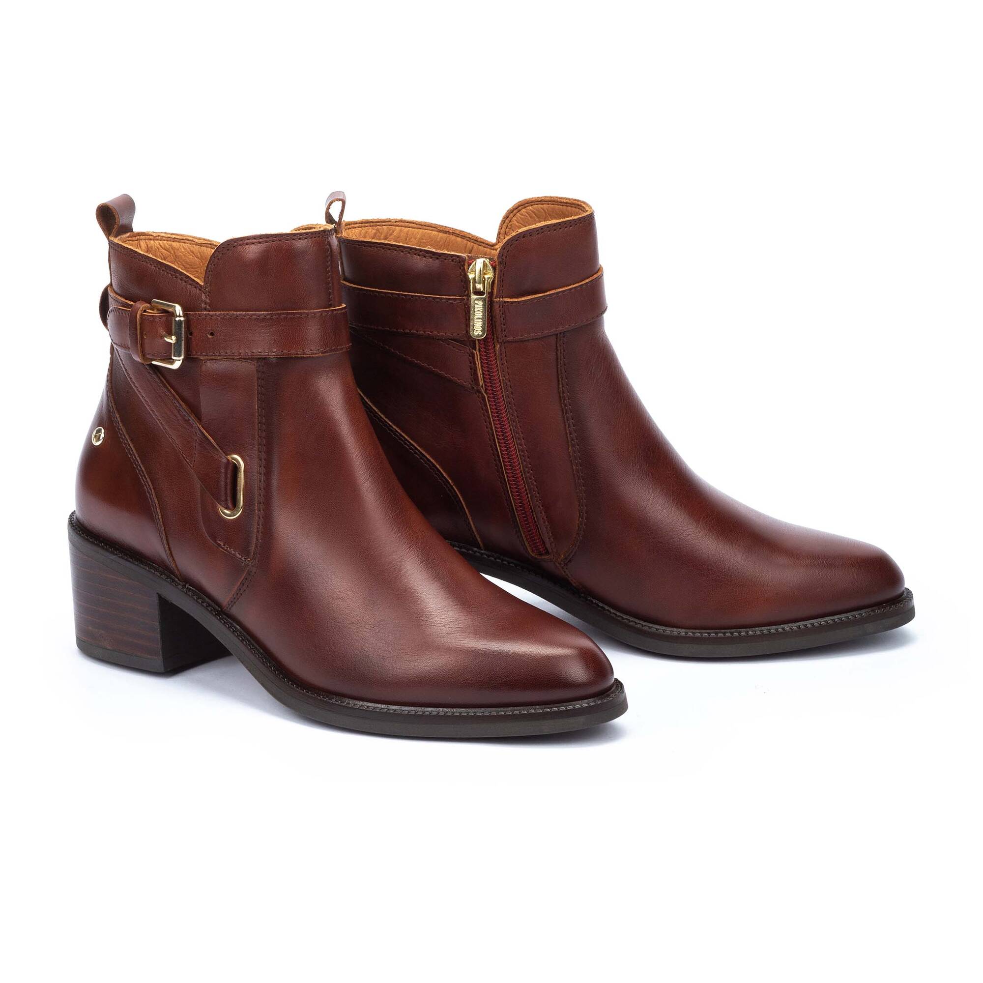 Botines de tac&oacute;n | BACAROT W2D-8865, COGNAC, large image number 100-W2D-8865_201_Pikolinos_BACAROT_COGNAC_full.jpg | null