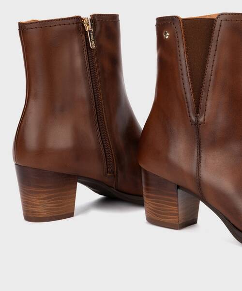 Women's high-top boots , ZAMORA W0E , ZAMORA W0E-8628 , CUERO
