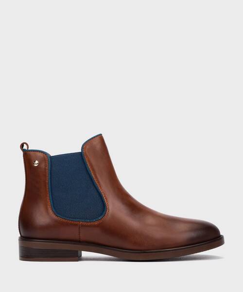 Flat ankle boots | PUERTOLLANO W3C-8594 | CUERO | Pikolinos