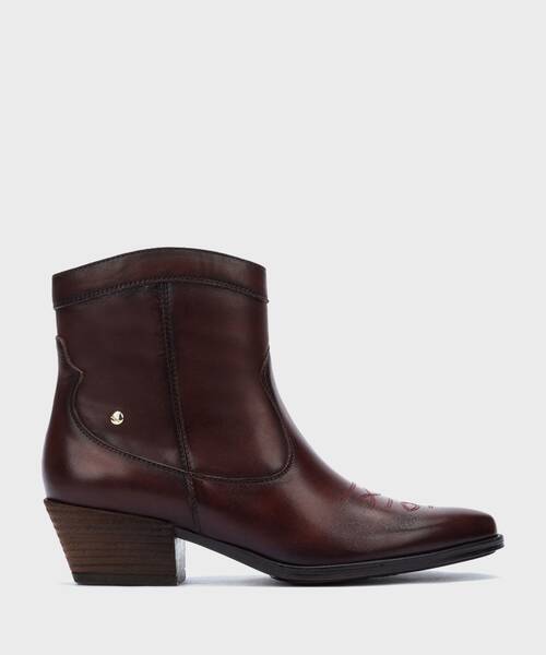Botines de tacón | VERGEL W5Z-8975 | CAOBA | Pikolinos