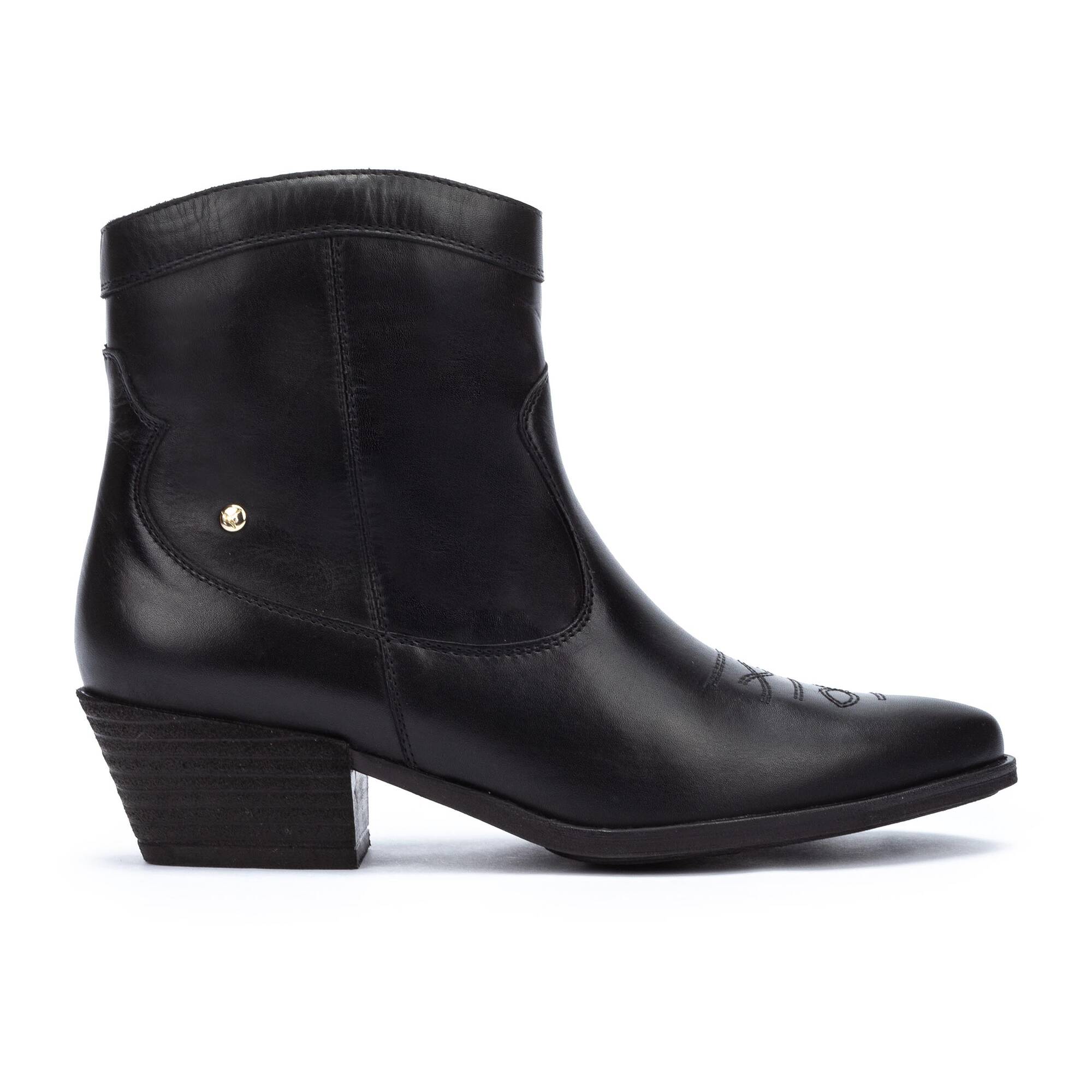 Heeled Booties | VERGEL W5Z-8975, BLACK, large image number 10 | null