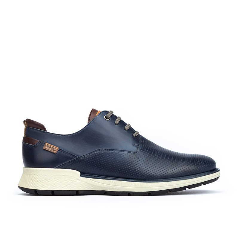 Pikolinos Zapatos cordones de piel BUSOT M7S