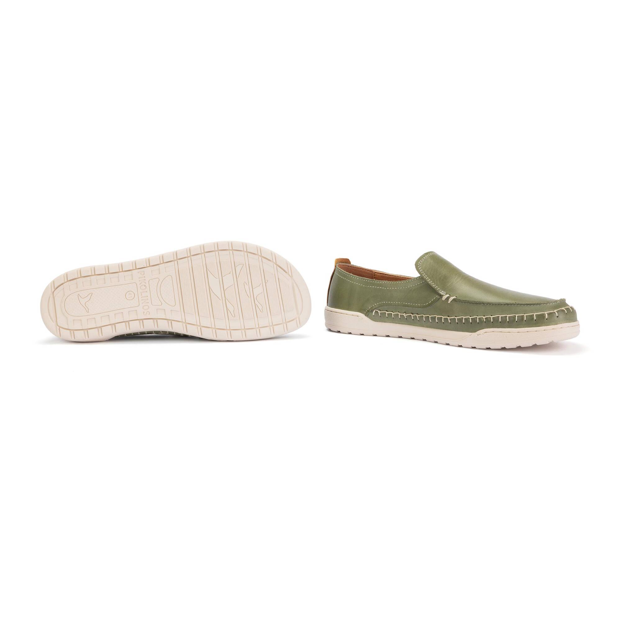 Slip on and Loafers | ARENAL M4W-3231C1, MINT GREEN, large image number 70-M4W-3231C1_439_Pikolinos_ARENAL_MINT_GREEN_full.jpg | null