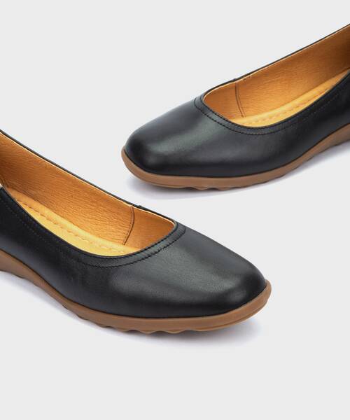 Ballet flats | ALCOI W4C-4924 | BLACK | Pikolinos