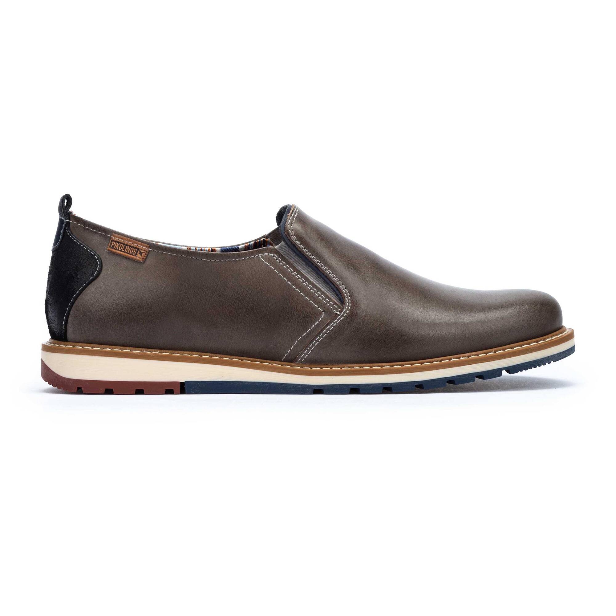 Slip on and Loafers | BERNA M8J-3184, DARK GREY, large image number 10 | null