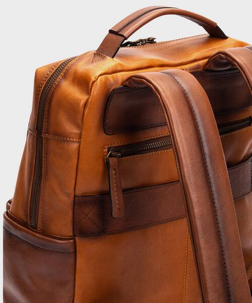 Mochilas de hombre | PALOMARES MHA-794C2 | BRANDY | Pikolinos