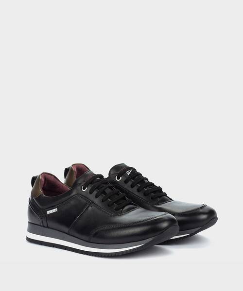 Sneakers | PALERMO M3H-6270 | BLACK | Pikolinos
