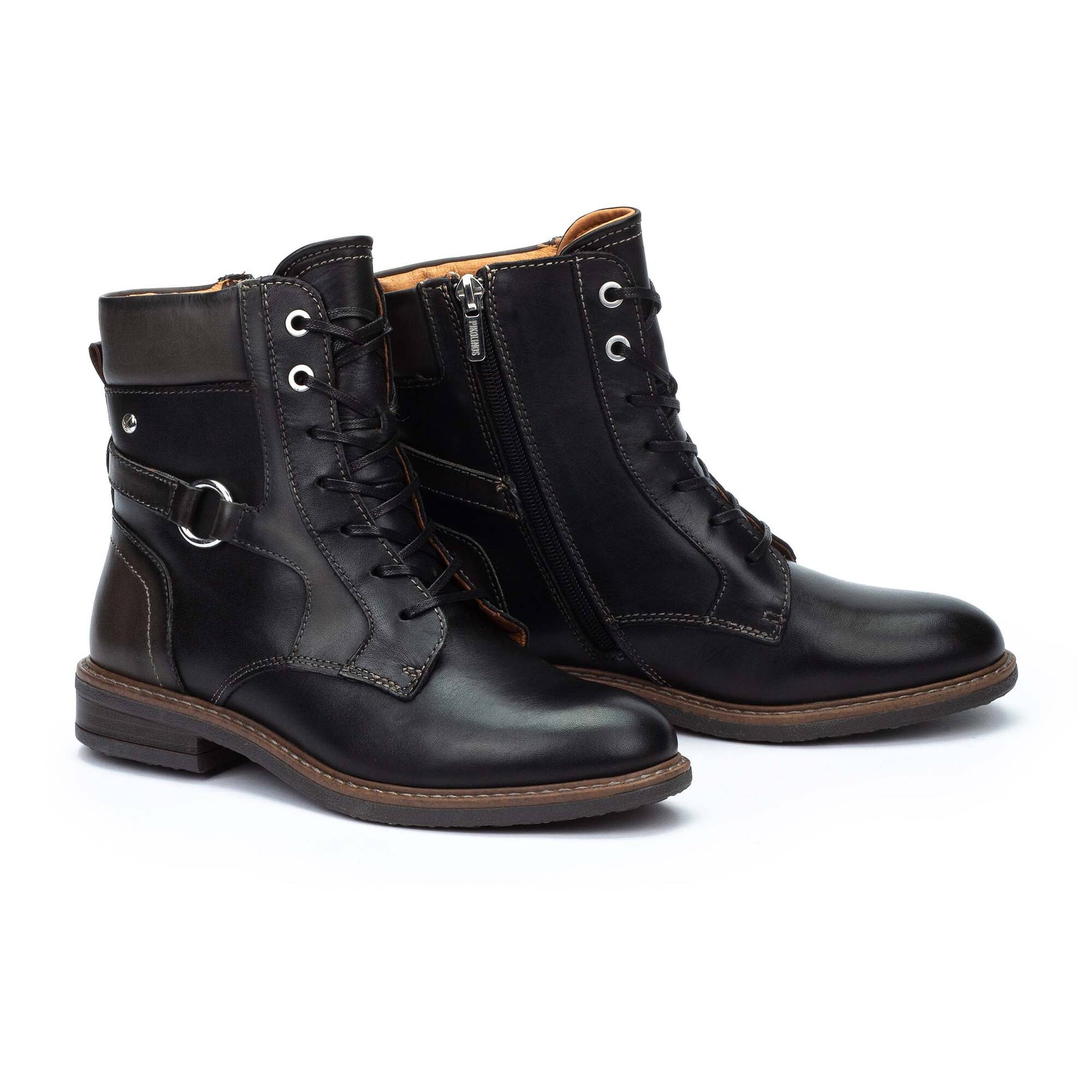 Flat Booties | ALDAYA W8J-8718C1, BLACK, large image number 100 | null