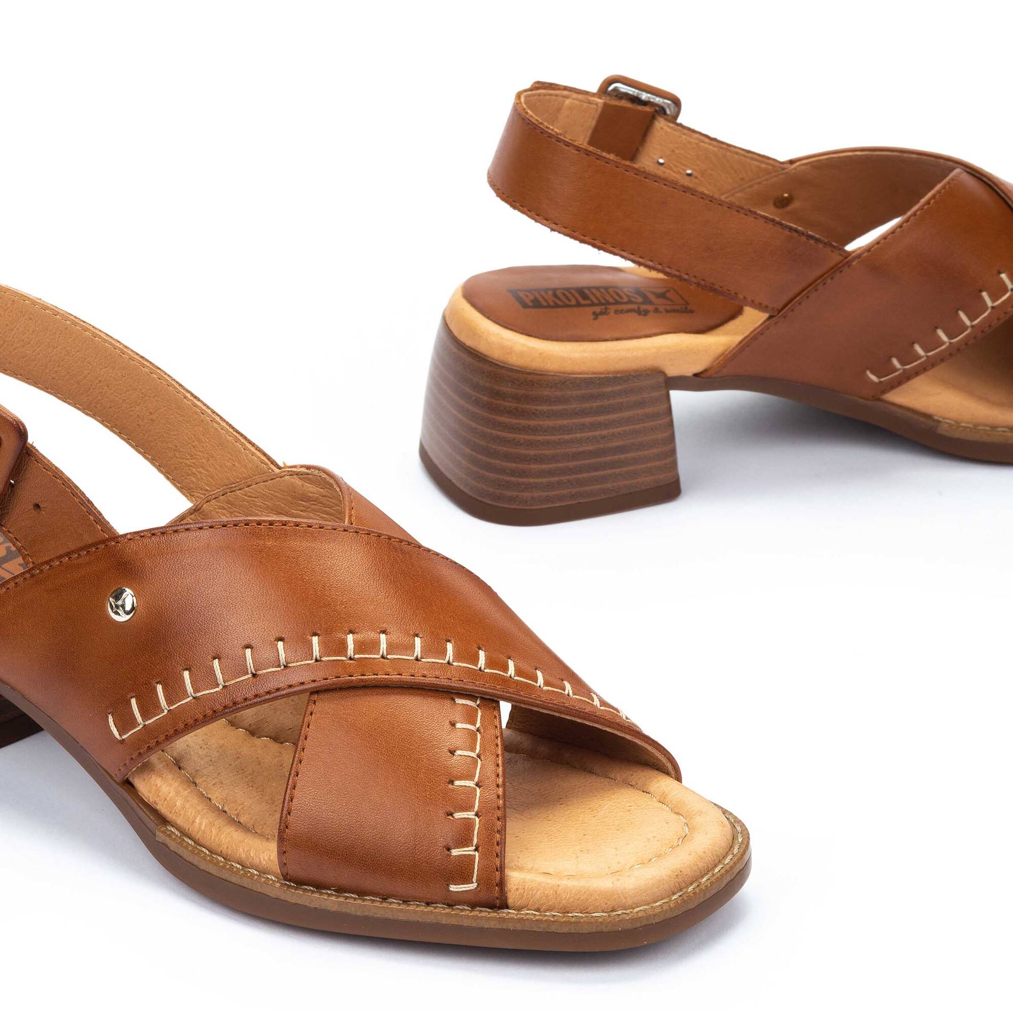 Sandalias tac&oacute;n | OLIVA W2G-1580, BRANDY, large image number 60-W2G-1580_250_Pikolinos_OLIVA_BRANDY_full.jpg | null