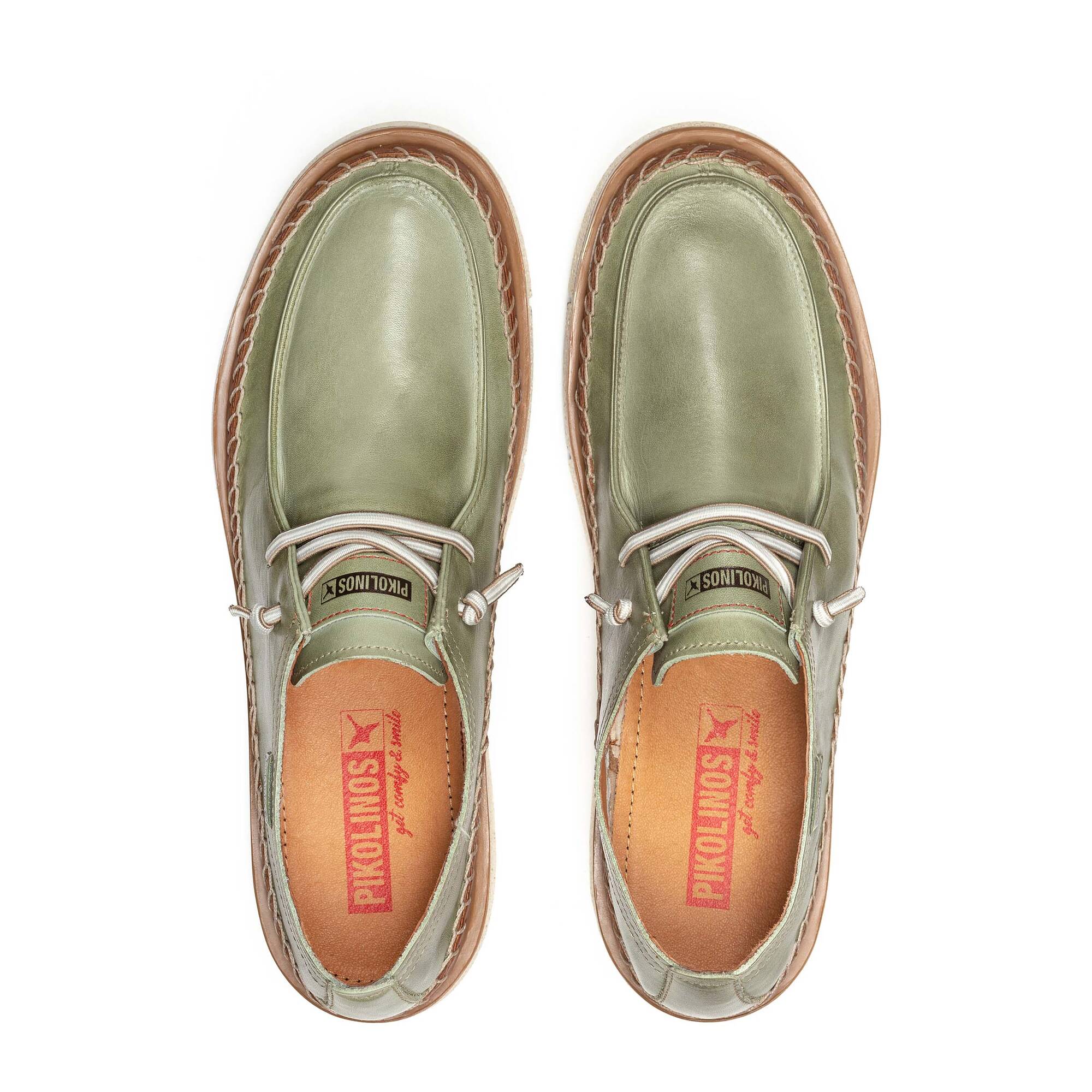 Schn&uuml;rschuhe | SAN JUAN M6L-4274C1, MINT GREEN, large image number 100-M6L-4274C1_439_Pikolinos_SAN_JUAN_MINT_GREEN_full.jpg | null