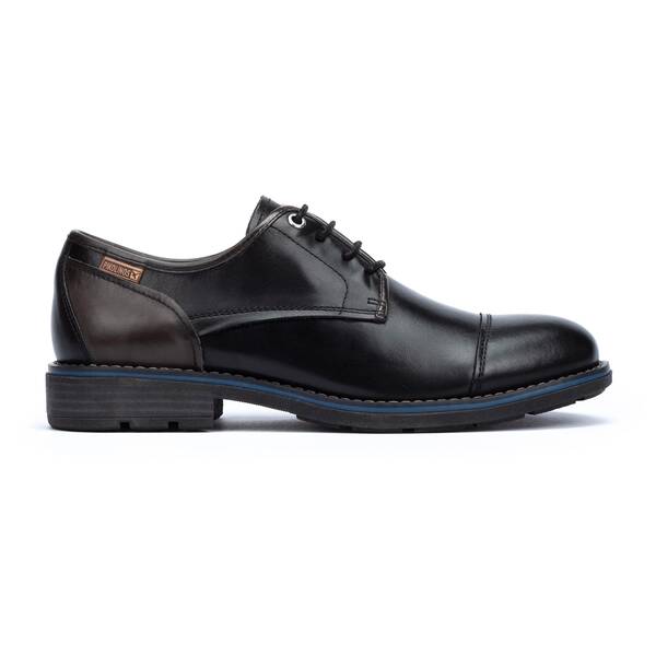 Zapatos vestir | YORK M2M-4076, BLACK, large image number 10 | null