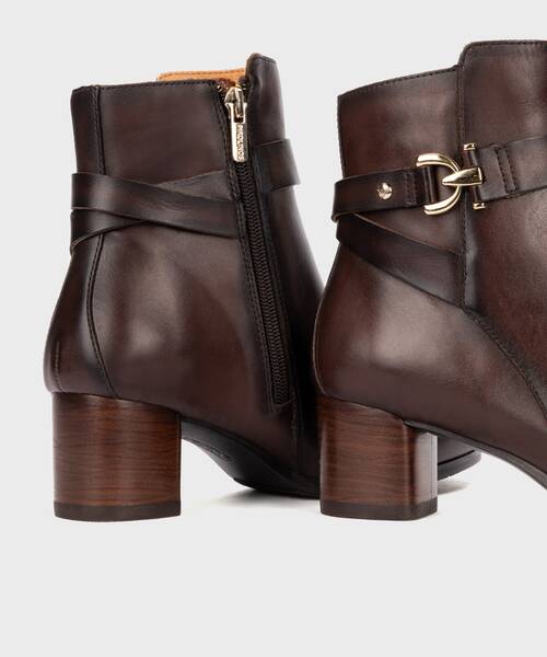 Stiefeletten mit Absatz | CALAFAT W1Z-8914 | CAOBA | Pikolinos