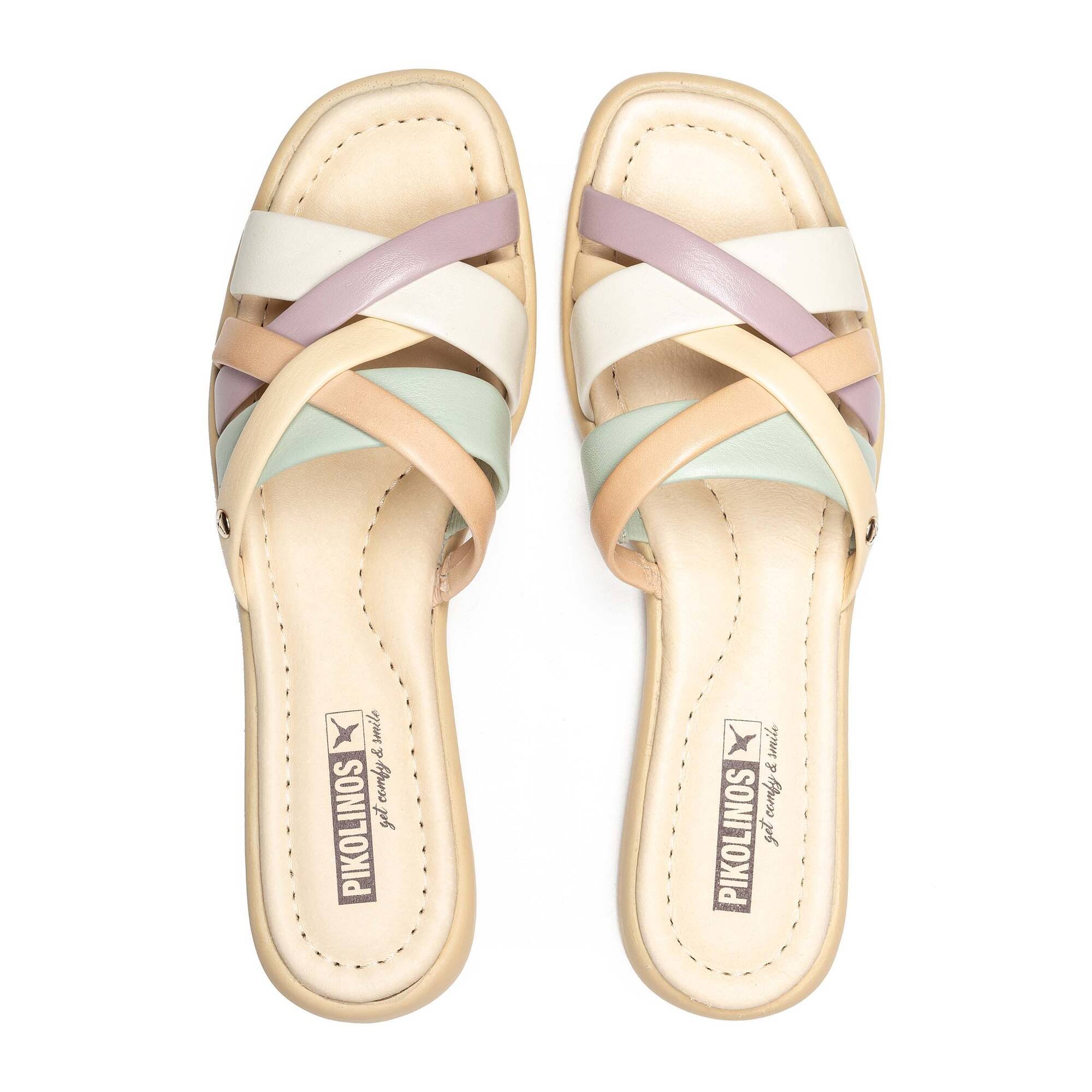 Sandalias Planas | CALELLA W5E-0517C1, NATA-CREAM, large image number 100 | null