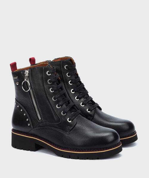 Ankle boots | VICAR W0V-SY8703 | BLACK | Pikolinos