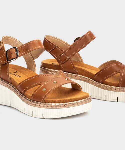 Keilabsatz & Plateau | GOMERA W0K-0826C1 | BRANDY | Pikolinos