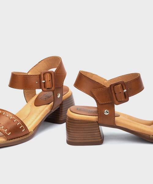 Heeled sandals | OLIVA W2G-1568 | BRANDY | Pikolinos