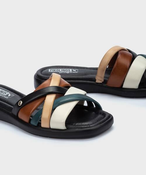 Sandalias planas | CALELLA W5E-0517C1 | NATA-BLACK | Pikolinos