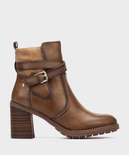 Botines de tacón | POMPEYA W7S-8596 | OLIVE | Pikolinos