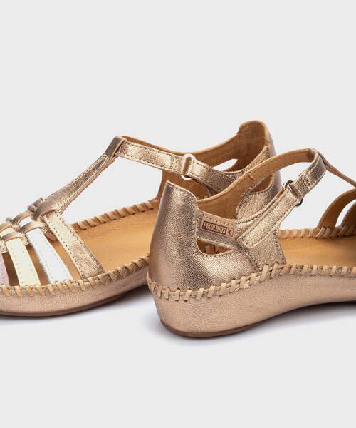 Sandalen en klompen | P. VALLARTA 655-0843CLC1 | CHAMPAGNE | Pikolinos