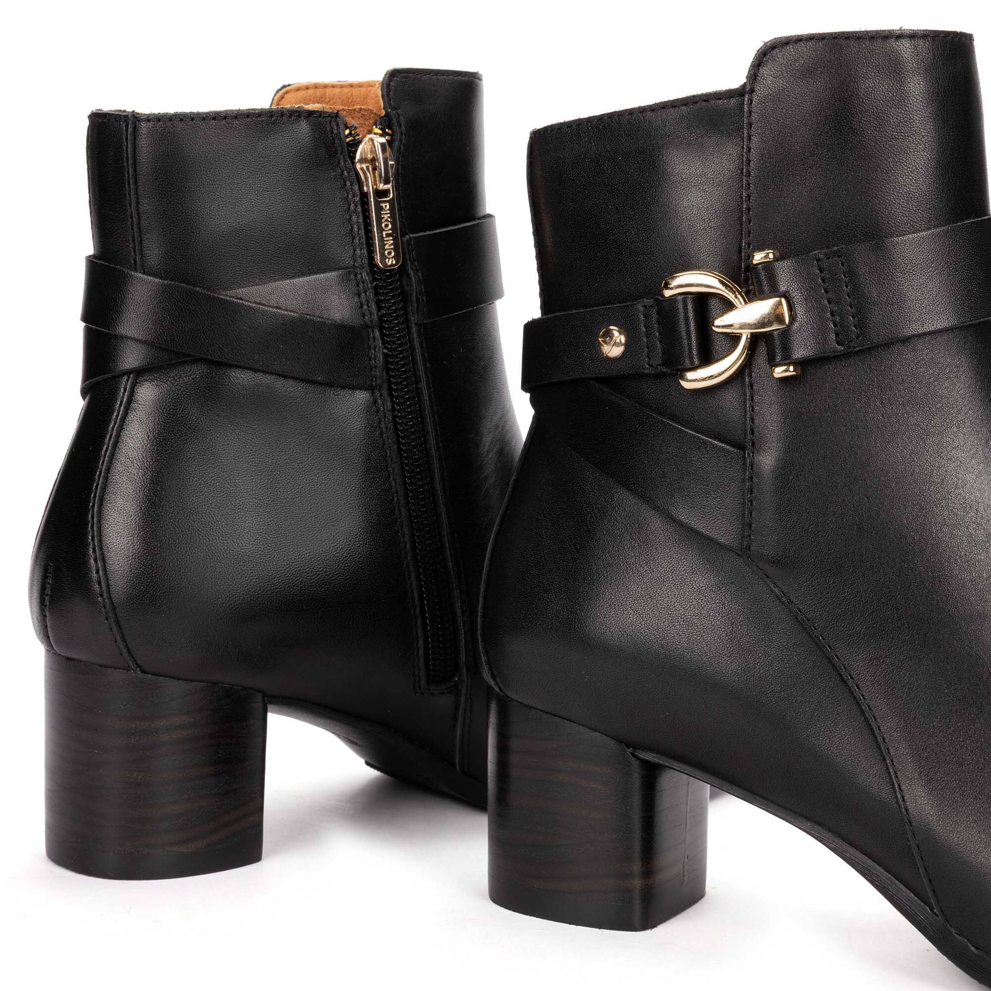 Heeled ankle boots | CALAFAT W1Z-8914, BLACK, large image number 60-W1Z-8914_000_Pikolinos_CALAFAT_BLACK_full.jpg | null