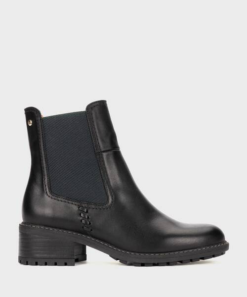 Bottines &agrave; Talons | MEDINA W0D-8792ST | BLACK | Pikolinos