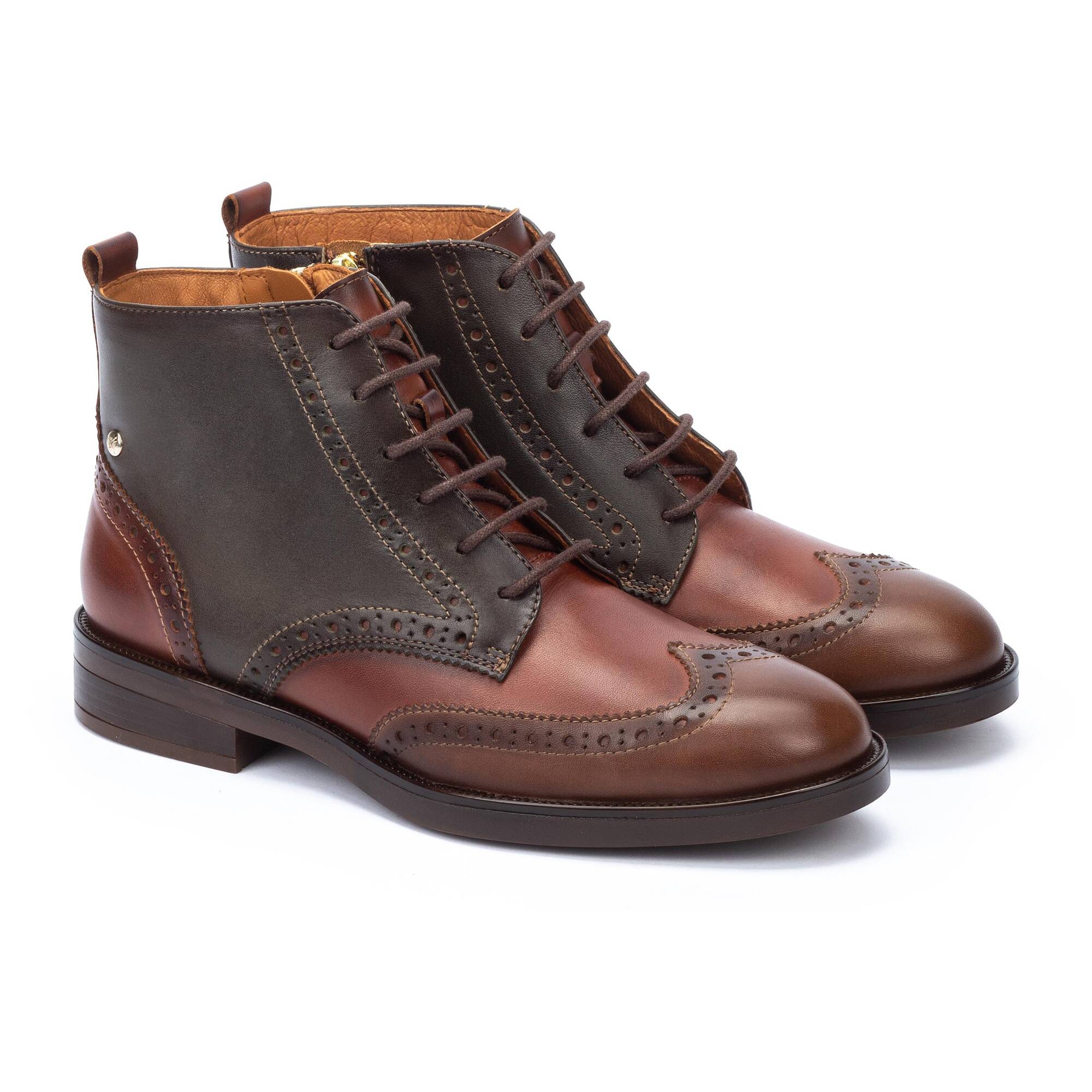 Flat Booties | PUERTOLLANO W3C-8856C1, TOPO, large image number 20 | null