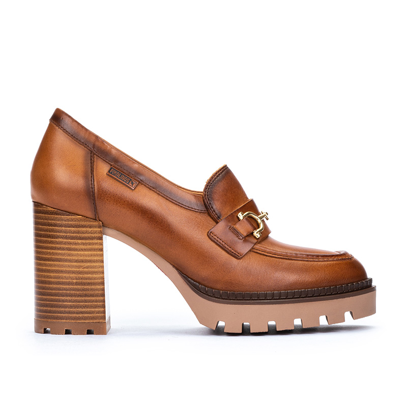 Pikolinos Zapatos tacón de piel CERVERA W1H