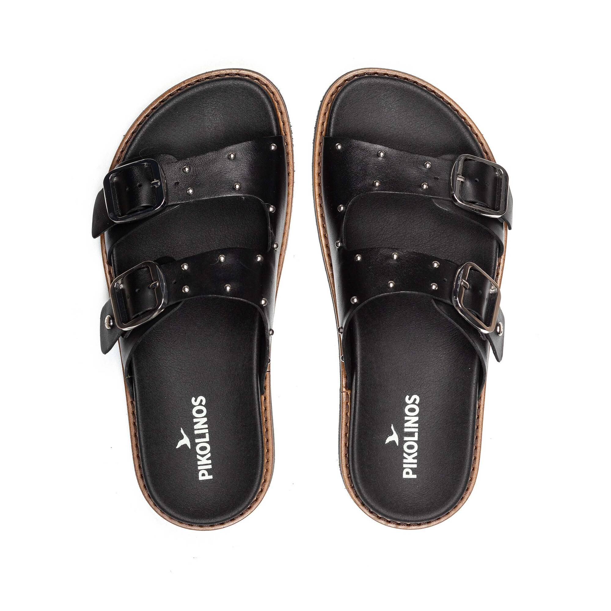 Sandales Plates | AITANA W7Z-0939, BLACK, large image number 100-W7Z-0939_000_Pikolinos_AITANA_BLACK_full.jpg | null