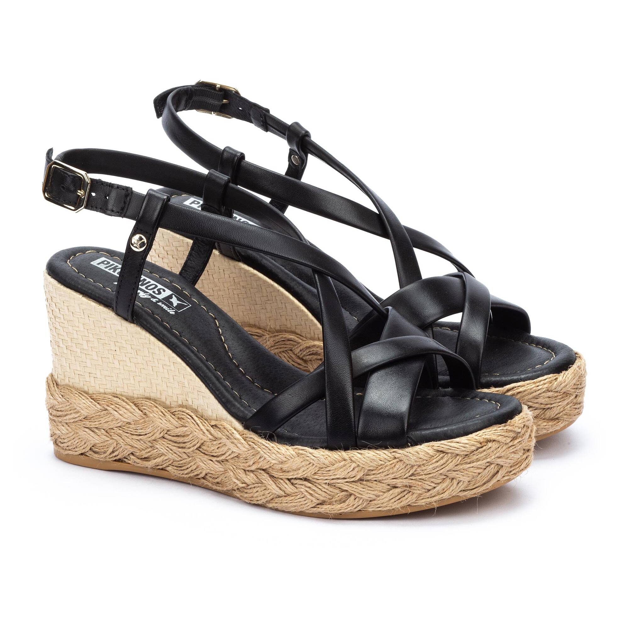 Wedges | RONDA W7W-1759, BLACK, large image number 20 | null
