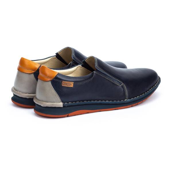 Slip on and Loafers | NAVAS M7T-3028, BLUE, large image number 30 | null
